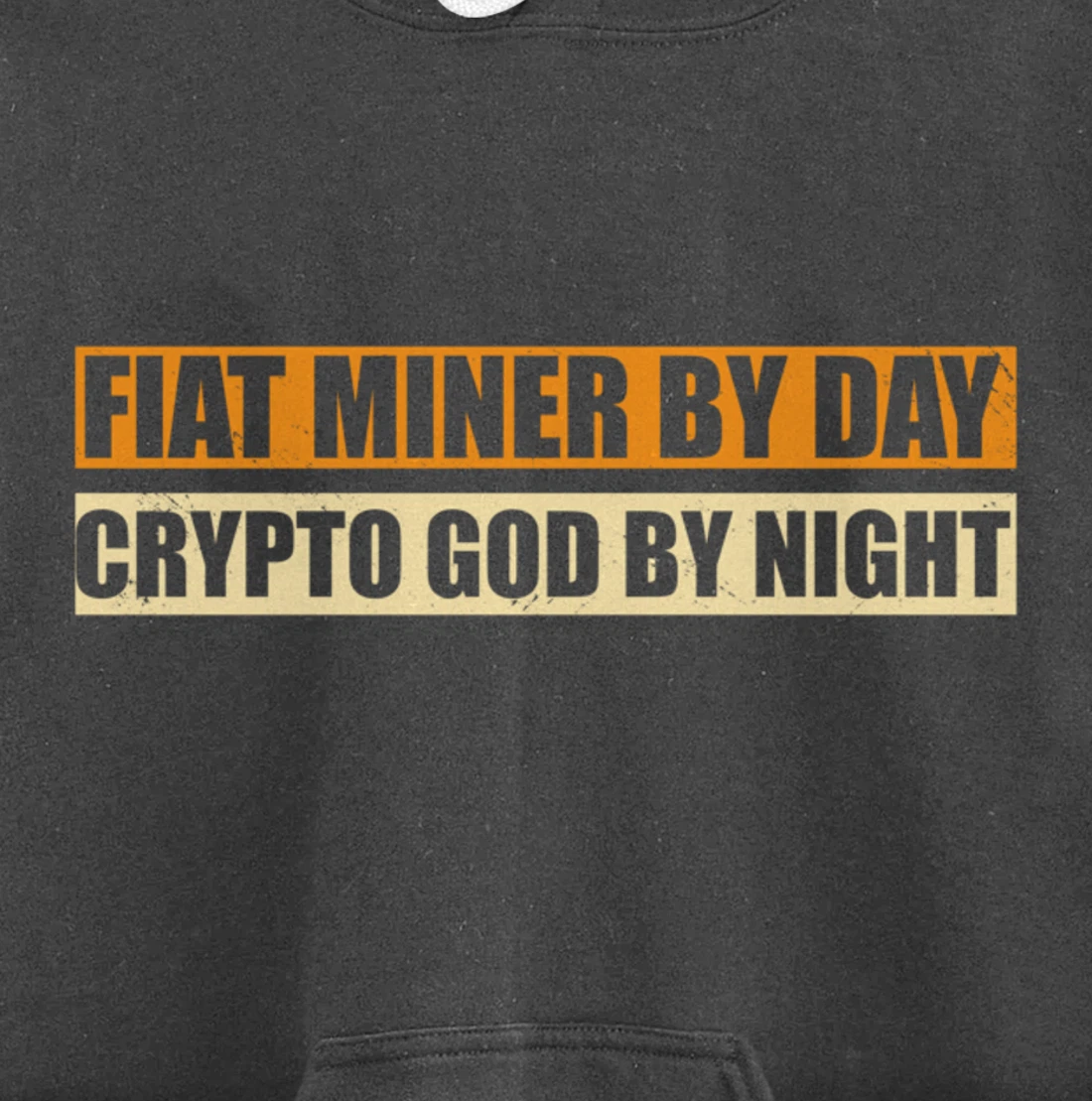 Miner By Day Crypto God By Night Funny Crypto Mining Pullover Hoodie