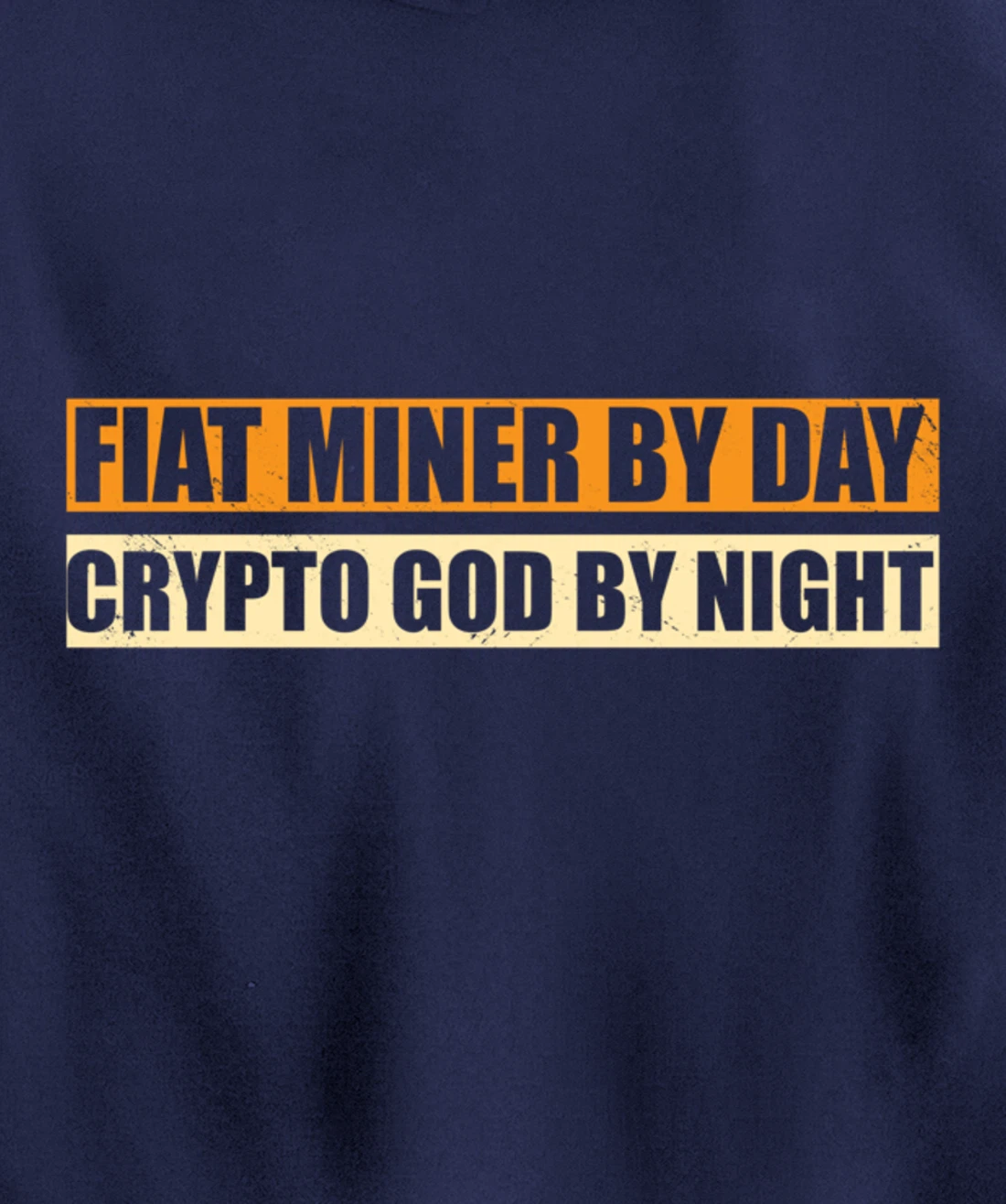 Miner By Day Crypto God By Night Funny Crypto Mining Pullover Hoodie