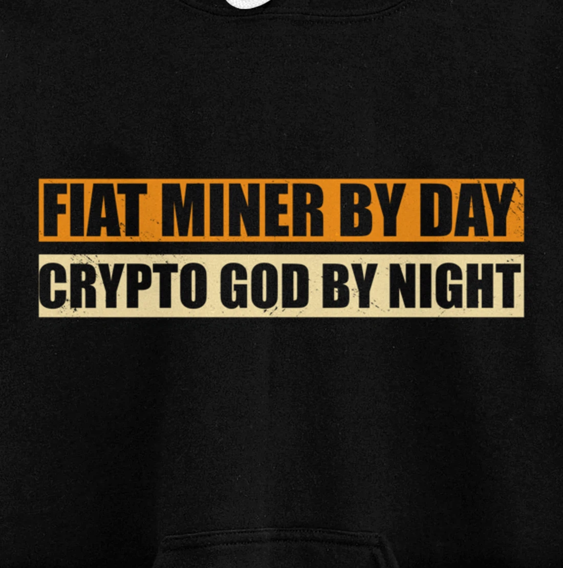 Miner By Day Crypto God By Night Funny Crypto Mining Pullover Hoodie