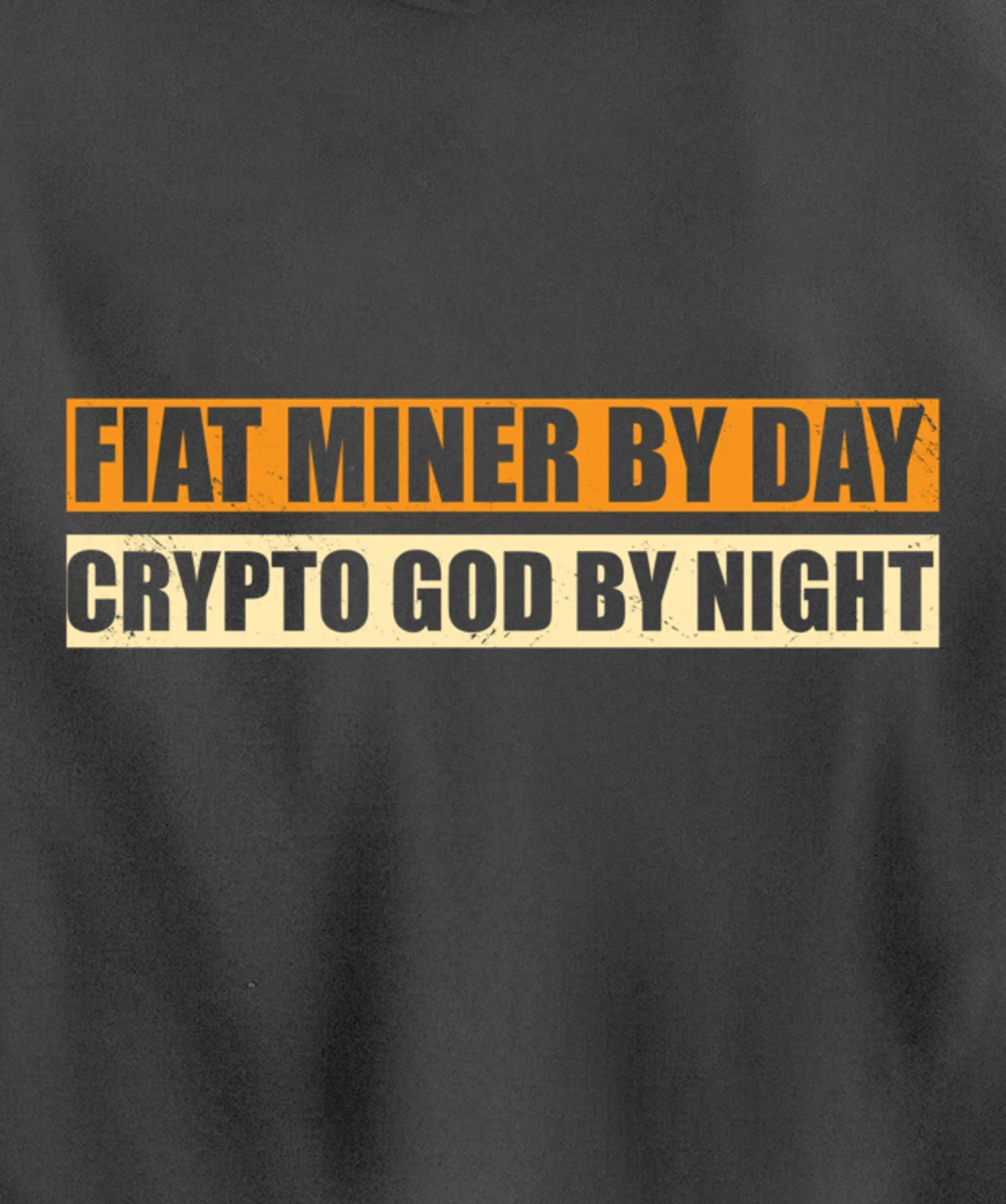 Miner By Day Crypto God By Night Funny Crypto Mining Pullover Hoodie