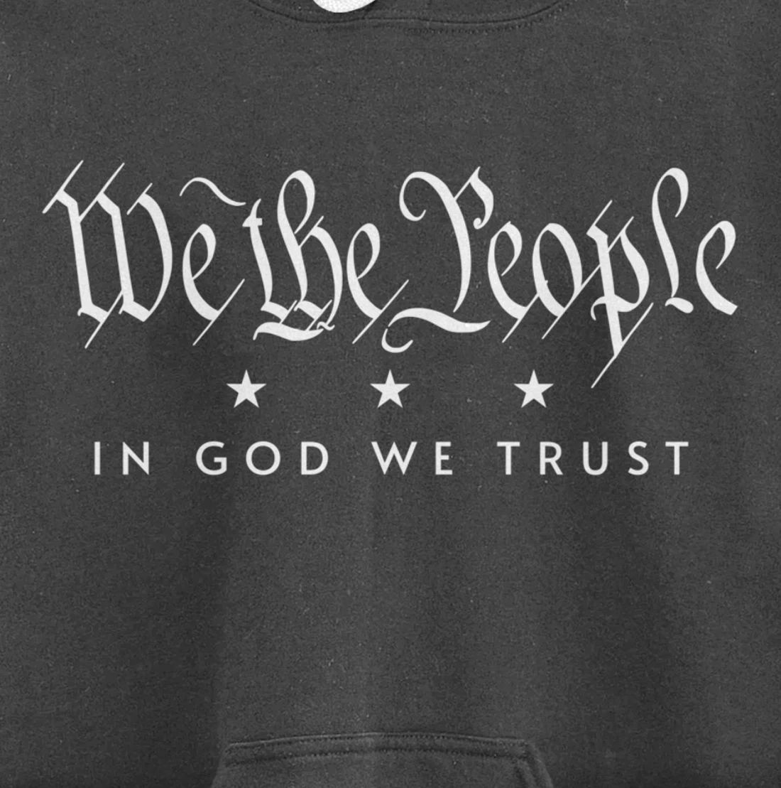 WE THE PEOPLE IN GOD WE TRUST USA AMERICAN PATRIOT PRIDE Pullover Hoodie
