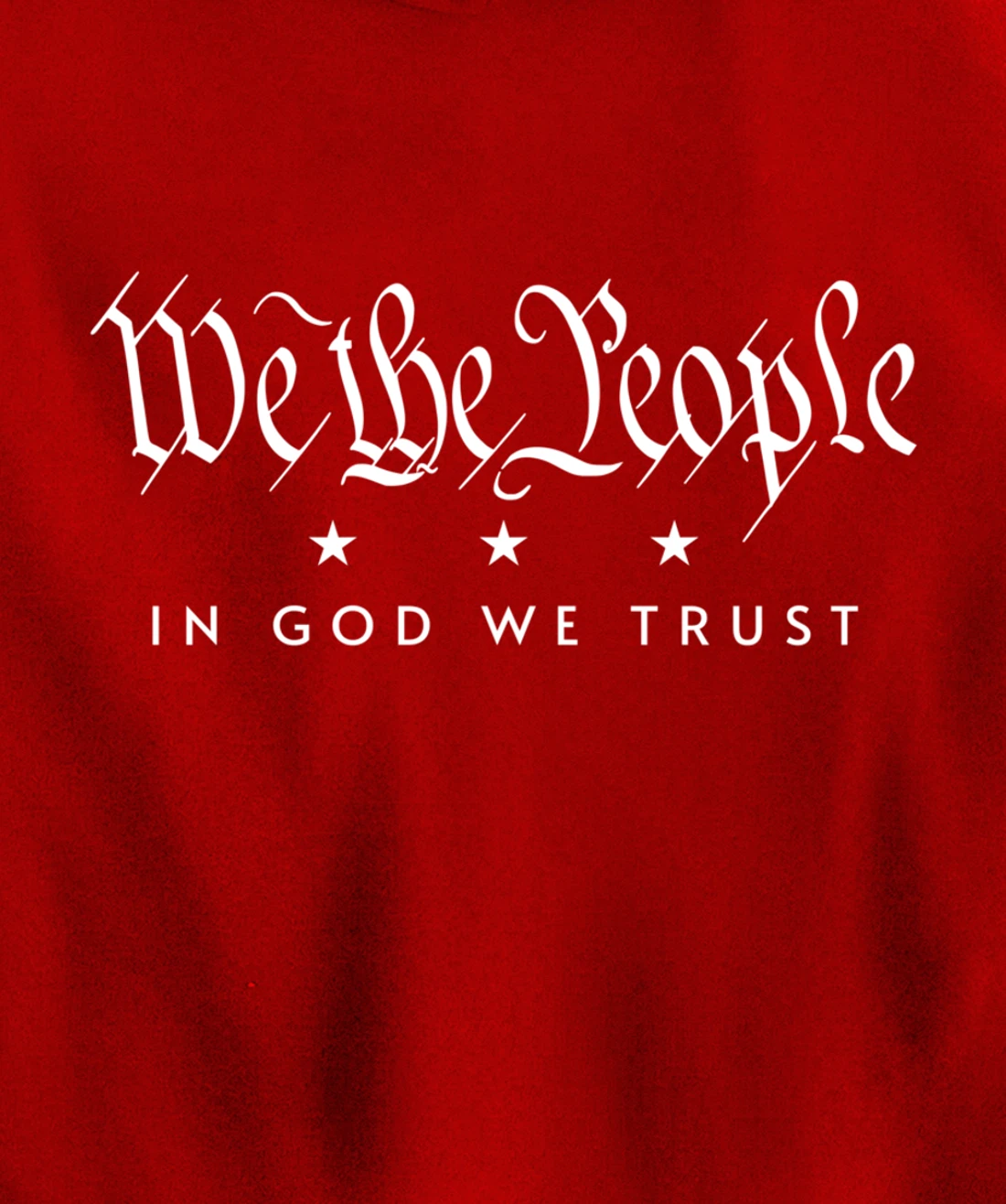 WE THE PEOPLE IN GOD WE TRUST USA AMERICAN PATRIOT PRIDE Pullover Hoodie