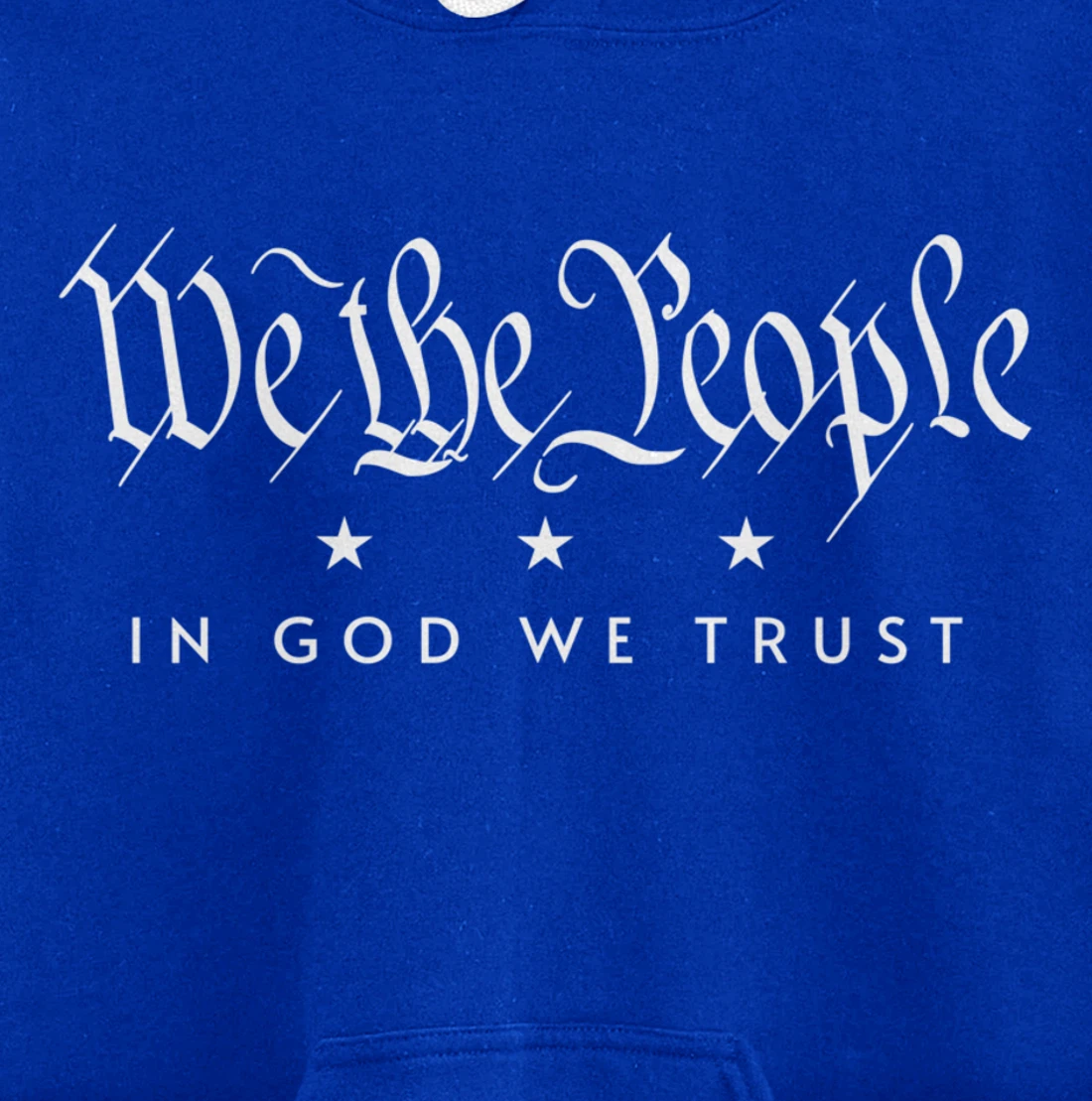 WE THE PEOPLE IN GOD WE TRUST USA AMERICAN PATRIOT PRIDE Pullover Hoodie