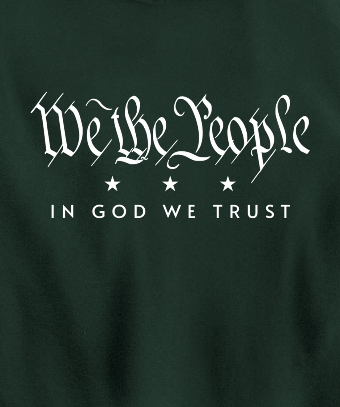 WE THE PEOPLE IN GOD WE TRUST USA AMERICAN PATRIOT PRIDE Pullover Hoodie