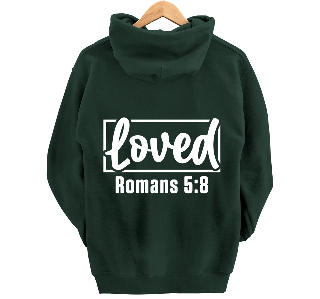 Loved Jesus Christ Believer Prayer Christianity Catholic God Pullover Hoodie