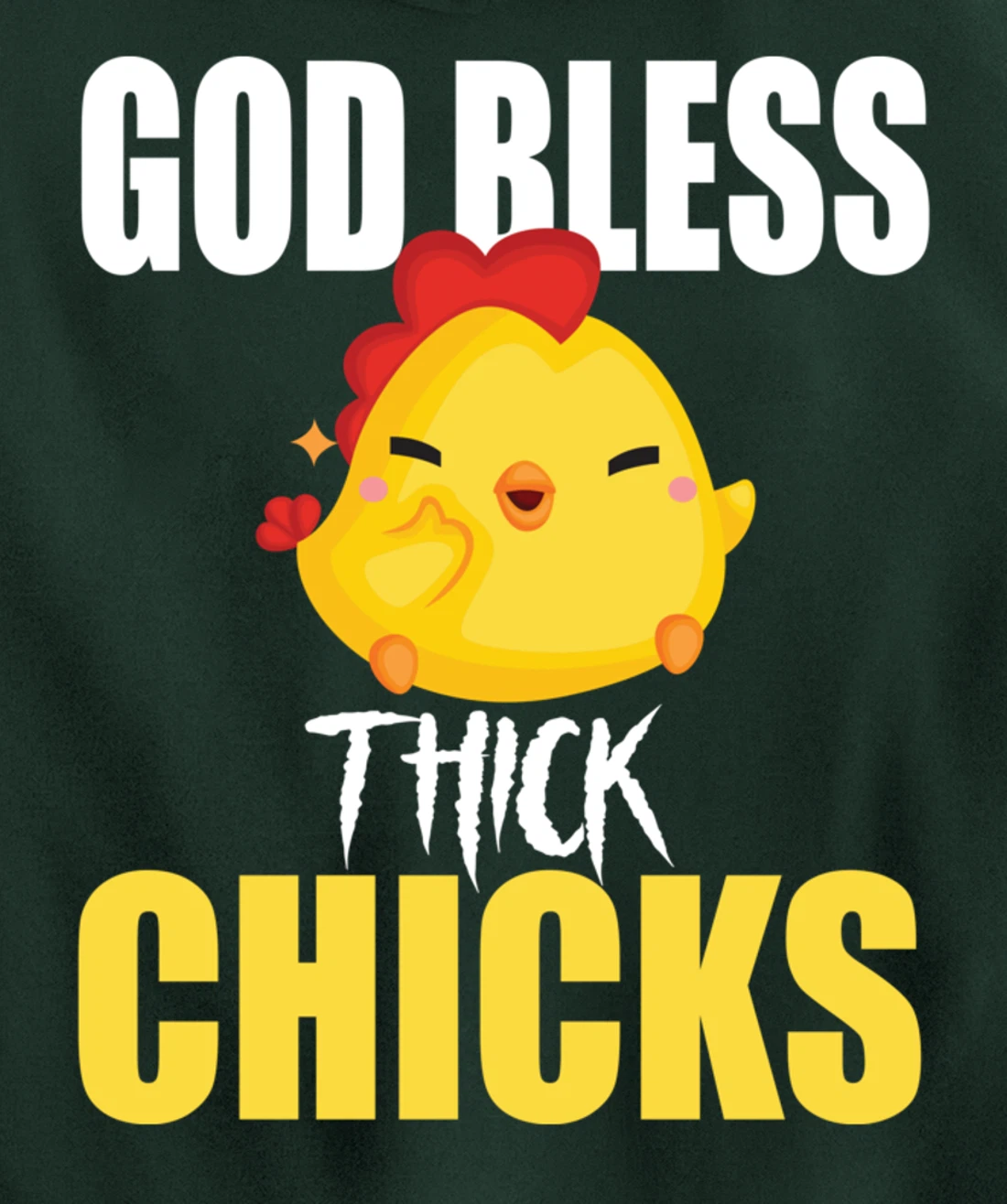 God Bless Thick Chicks Funny Shirt For Men ,Women Humor Meme Pullover Hoodie
