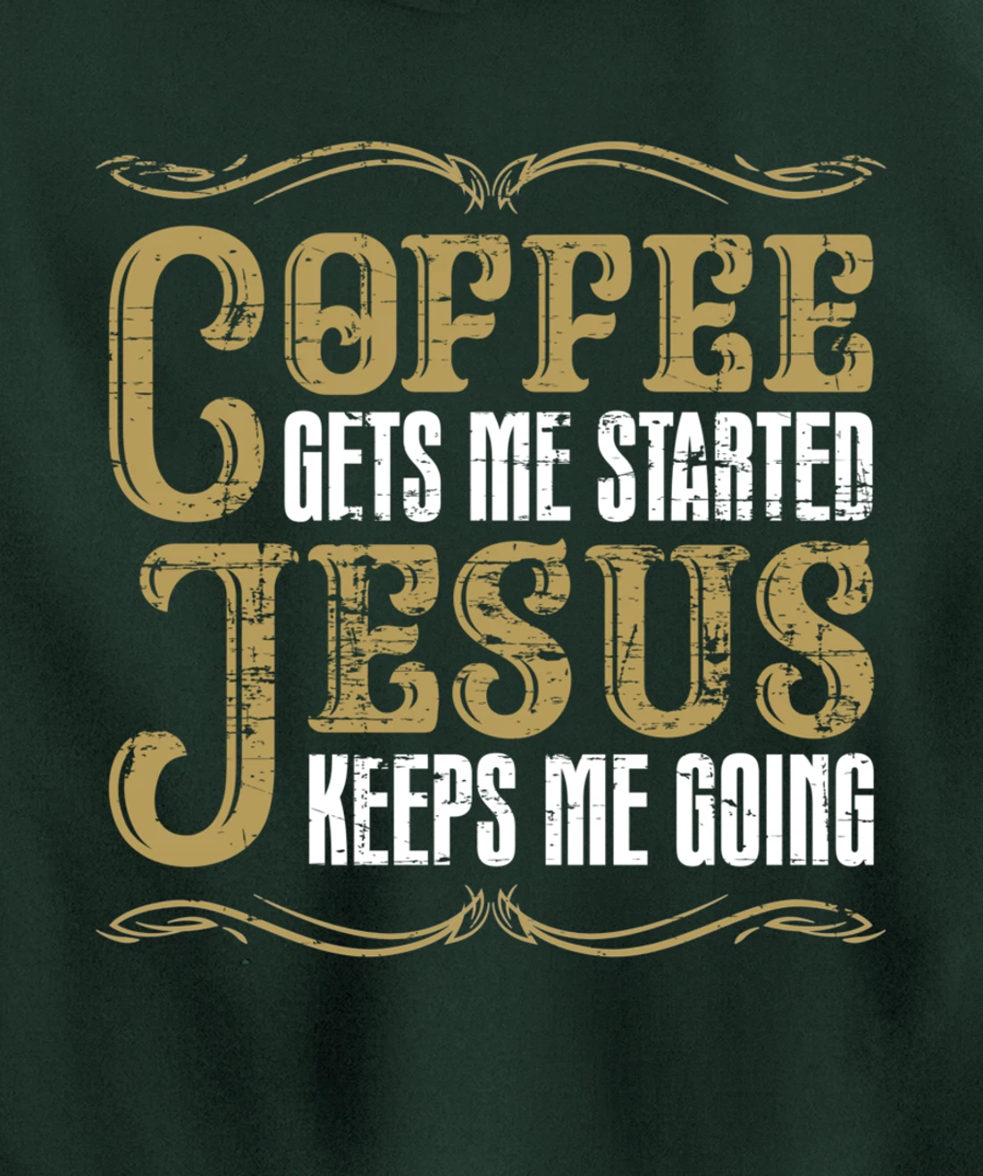 Christian Coffee Lover Jesus Christ Devotee God Savior Jesus Pullover Hoodie