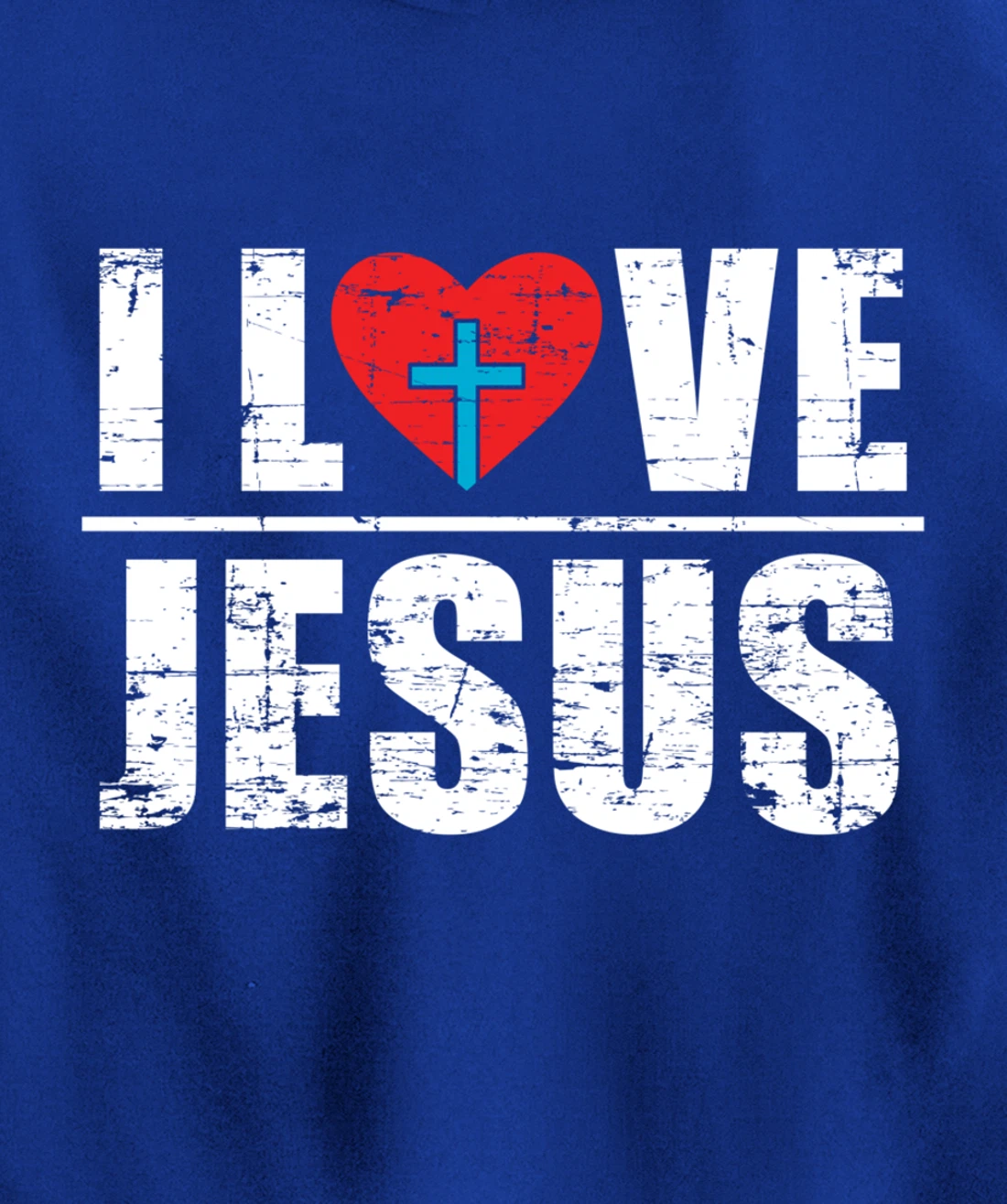 Heart Cross Faith Christianity God Savior Prayer Lord Jesus Pullover Hoodie