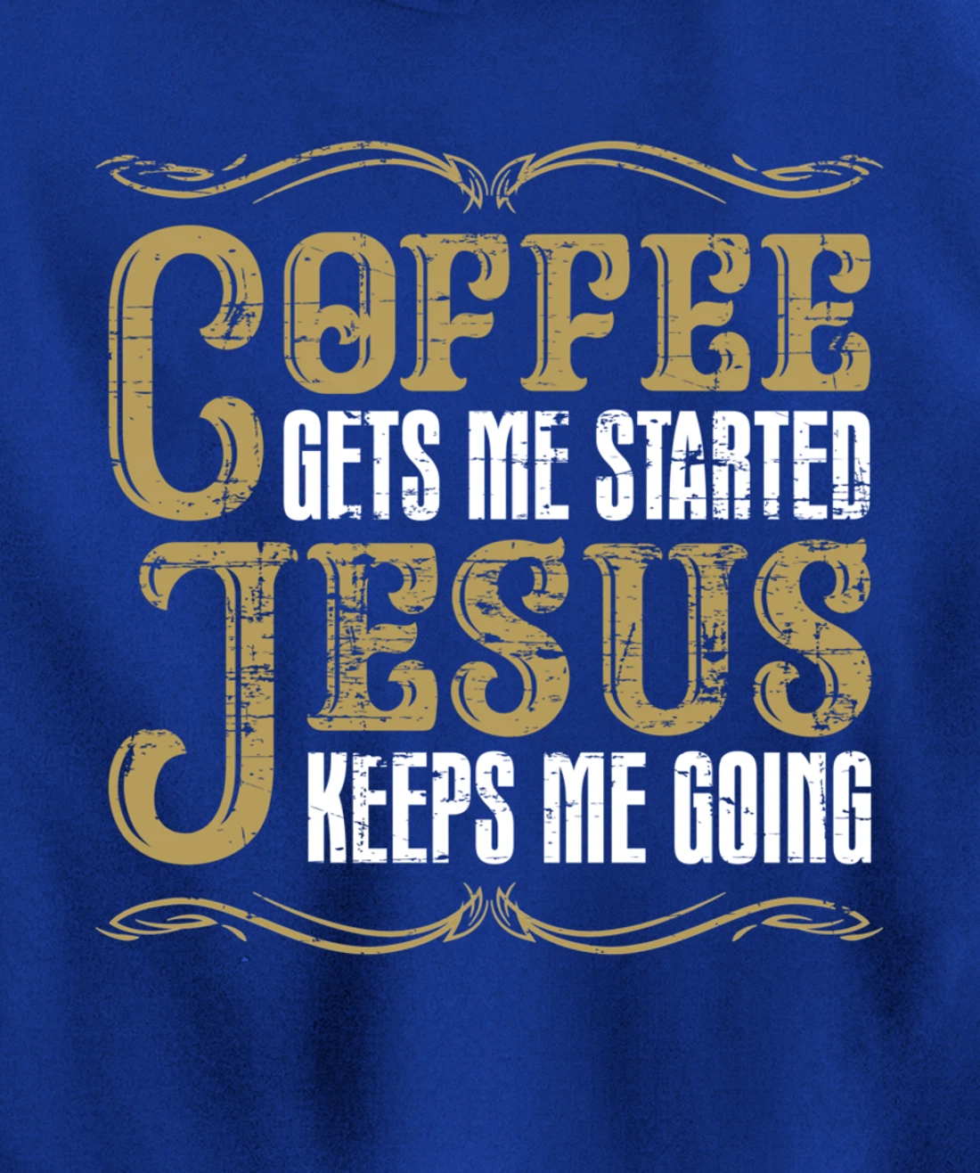 Christian Coffee Lover Jesus Christ Devotee God Savior Jesus Pullover Hoodie