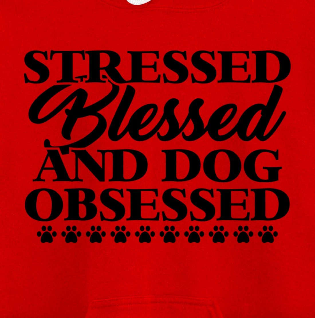 Stressed blessed and god obsessed cutest design Pullover Hoodie