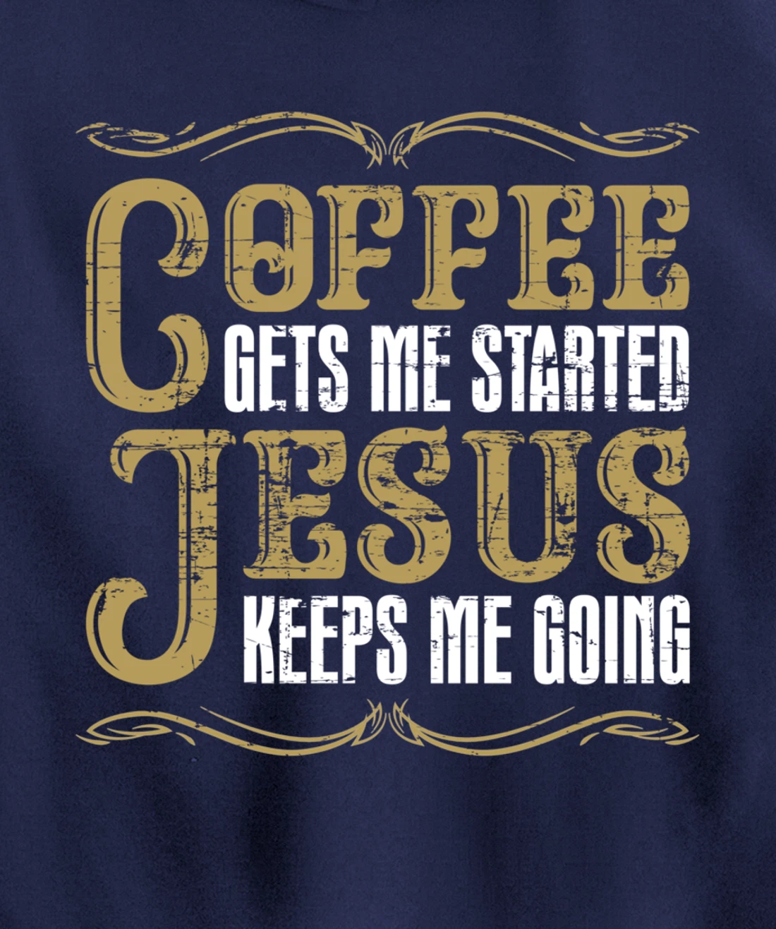 Christian Coffee Lover Jesus Christ Devotee God Savior Jesus Pullover Hoodie