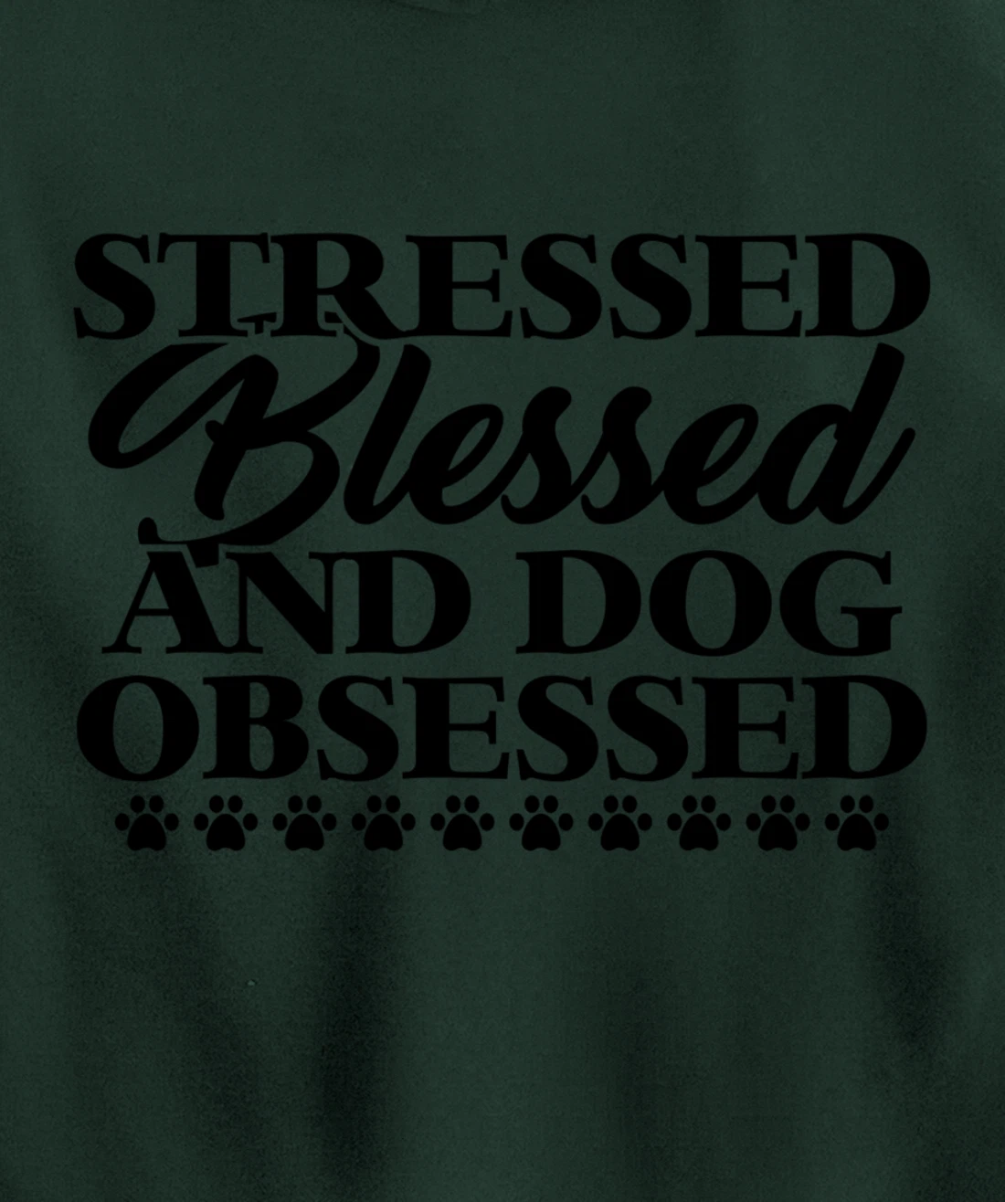 Stressed blessed and god obsessed cutest design Pullover Hoodie