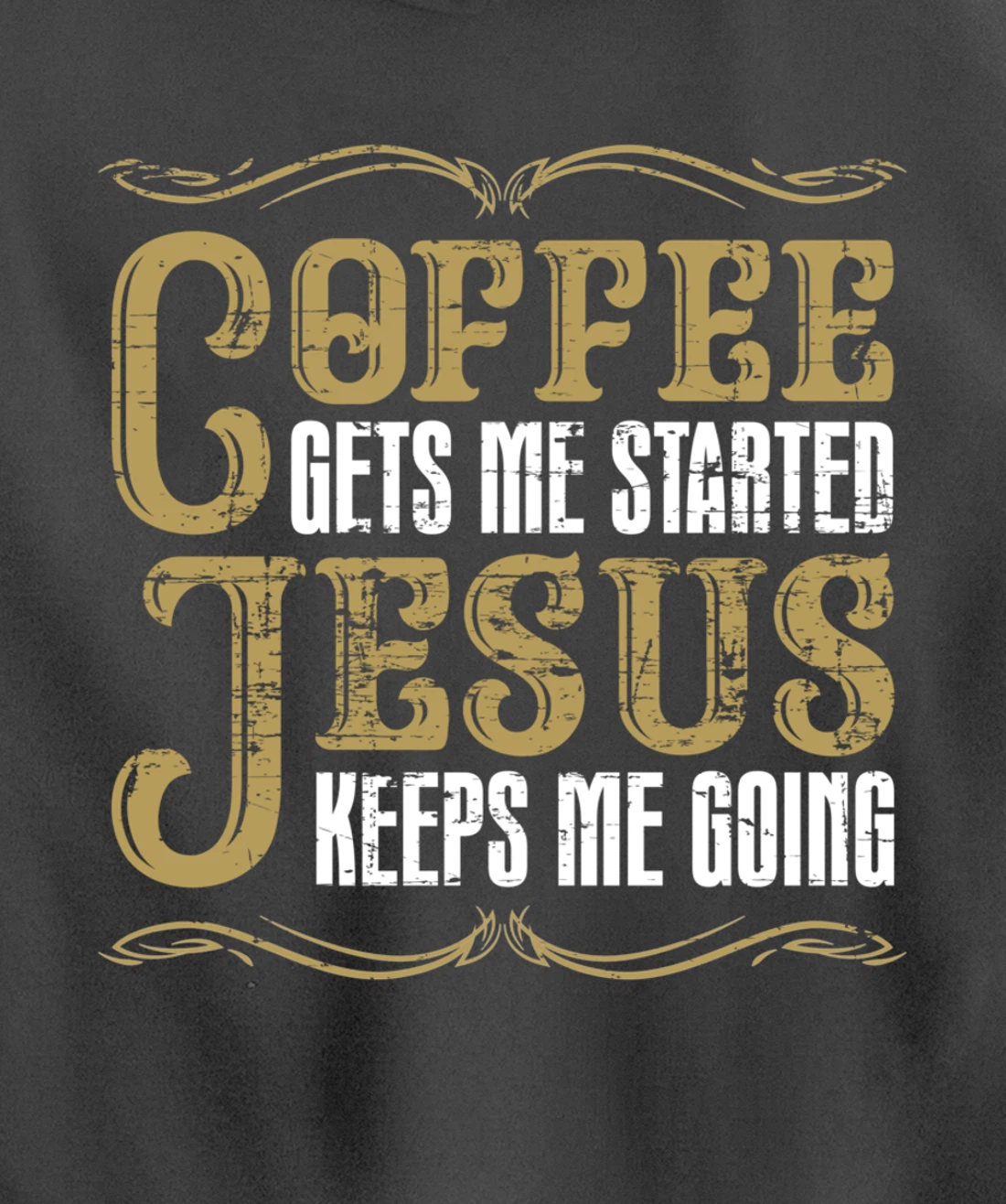 Christian Coffee Lover Jesus Christ Devotee God Savior Jesus Pullover Hoodie