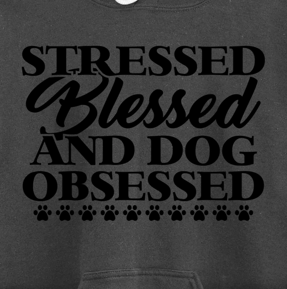 Stressed blessed and god obsessed cutest design Pullover Hoodie