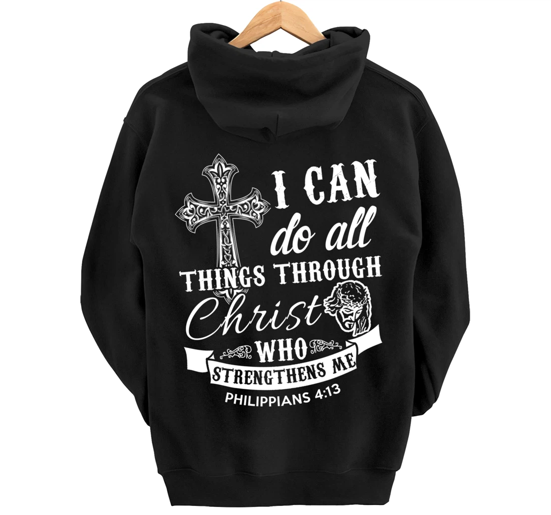 Christ Power Christian God Religious Pullover Hoodie