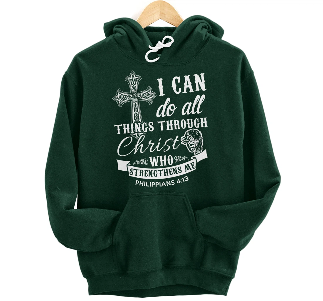 Christ Power Christian God Religious Pullover Hoodie