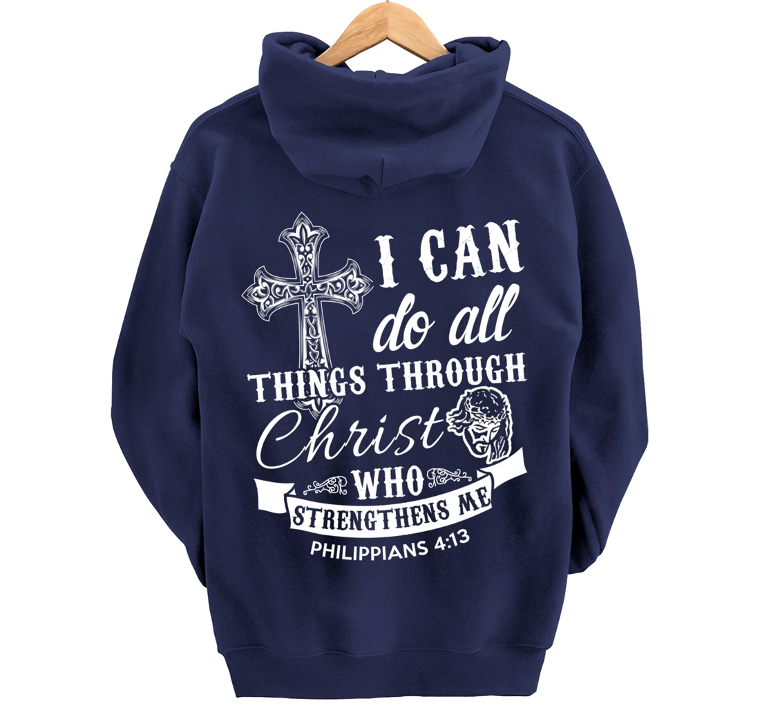 Christ Power Christian God Religious Pullover Hoodie