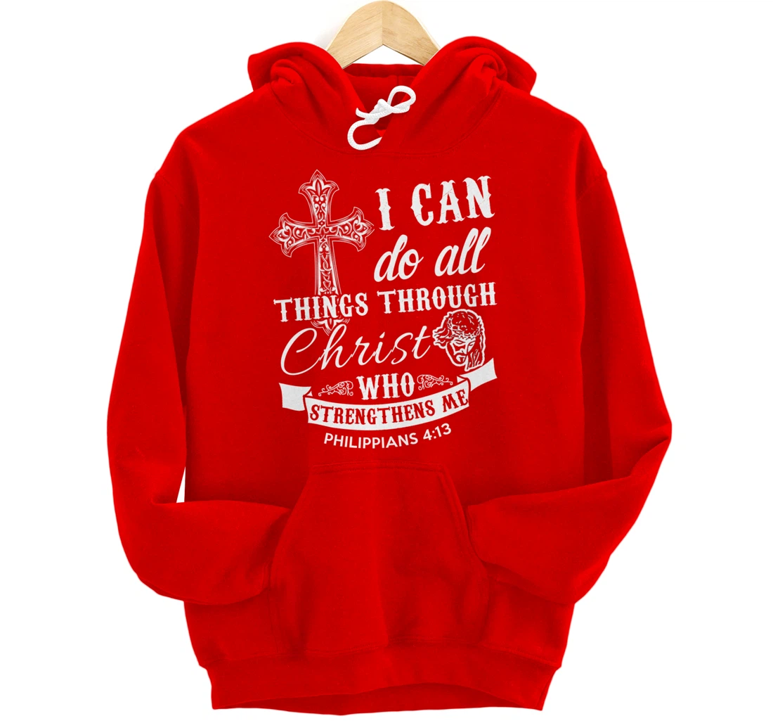 Christ Power Christian God Religious Pullover Hoodie