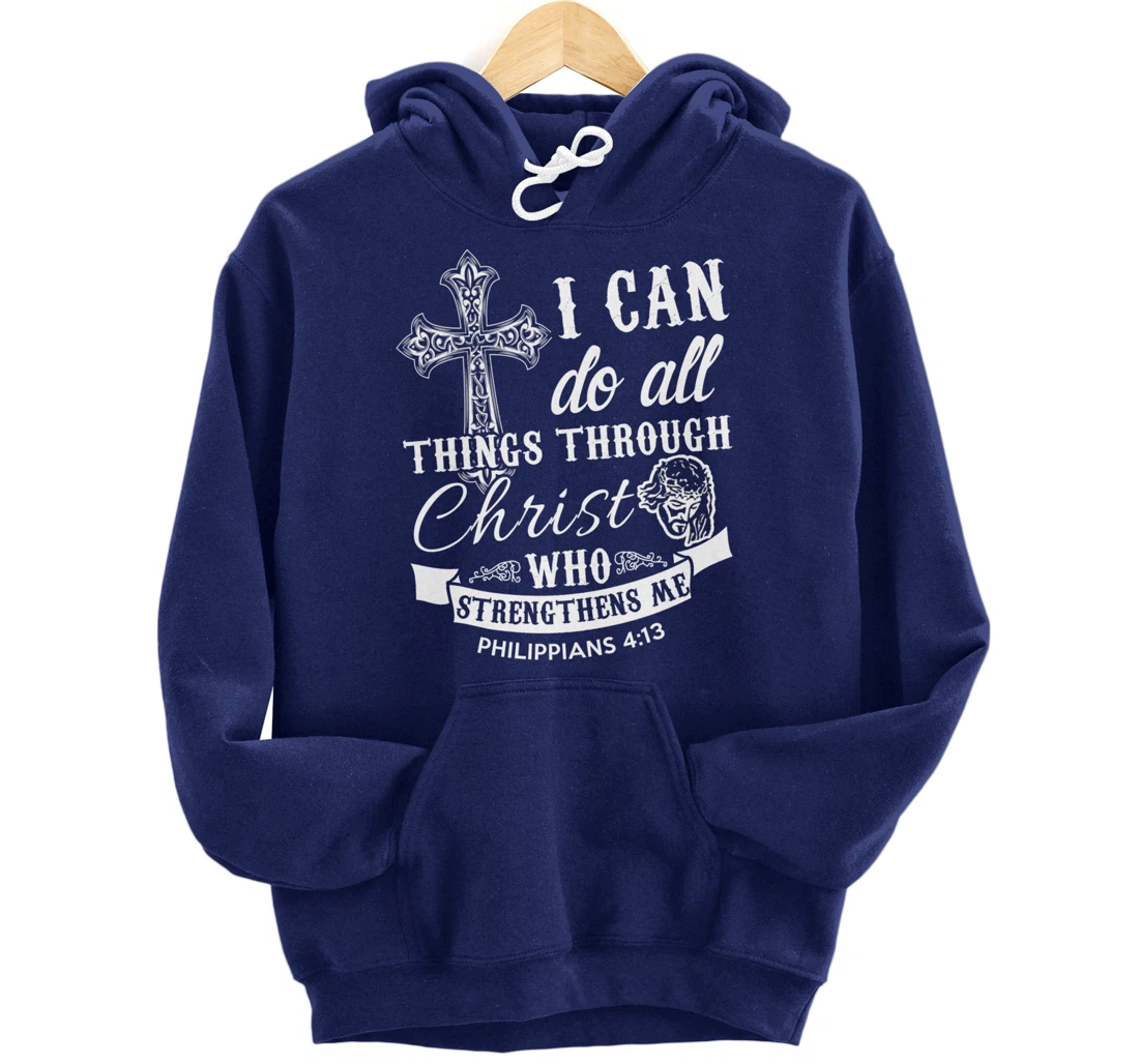 Christ Power Christian God Religious Pullover Hoodie