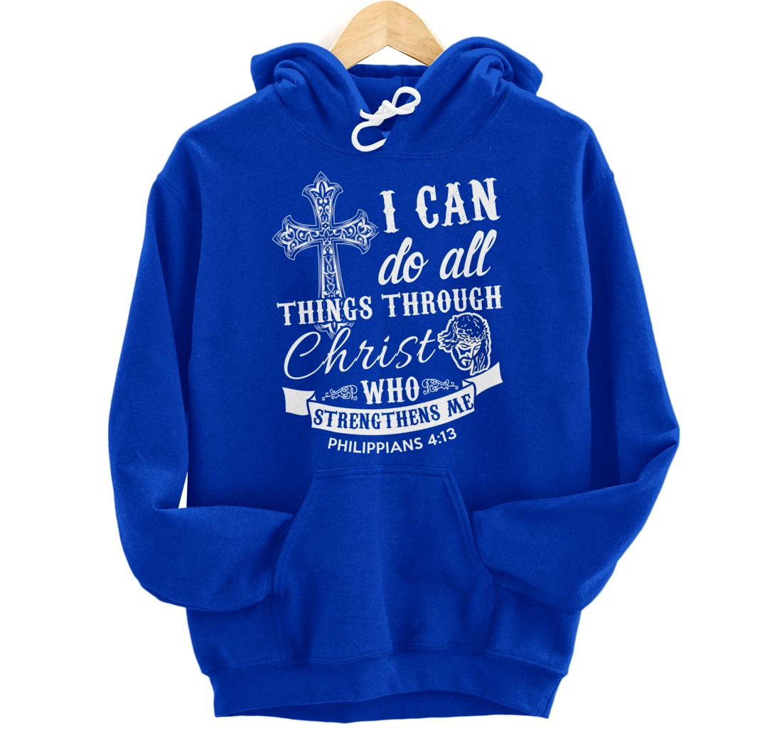 Christ Power Christian God Religious Pullover Hoodie
