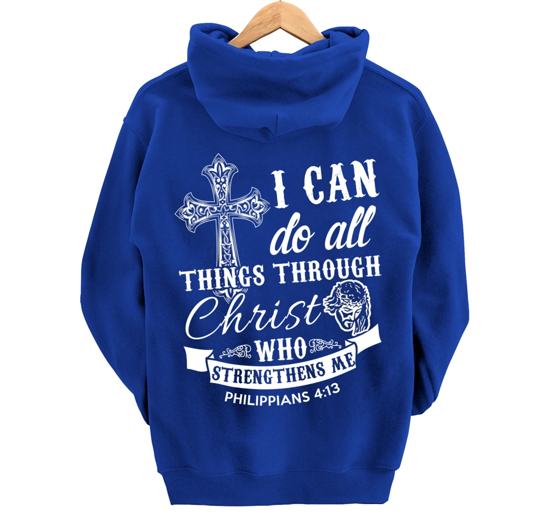 Christ Power Christian God Religious Pullover Hoodie