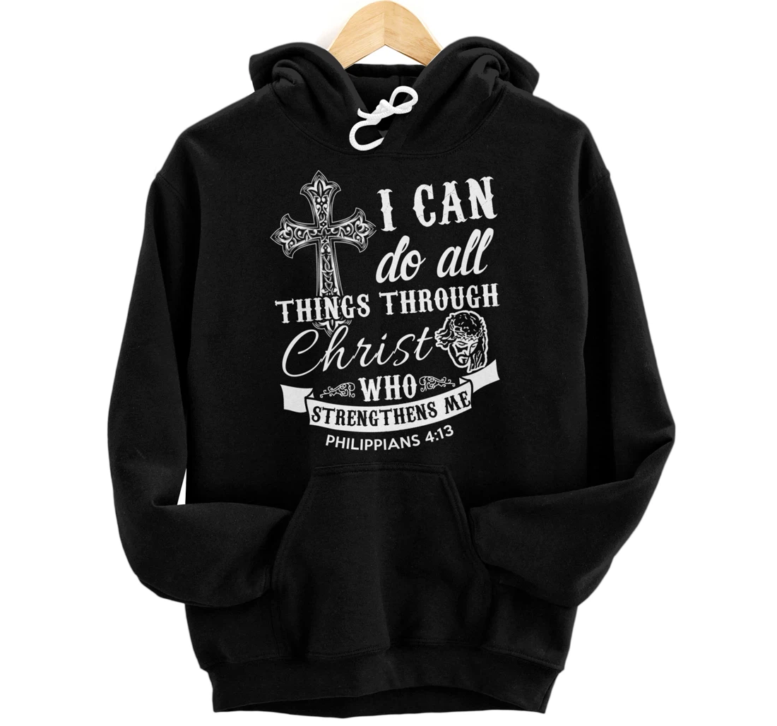 Christ Power Christian God Religious Pullover Hoodie