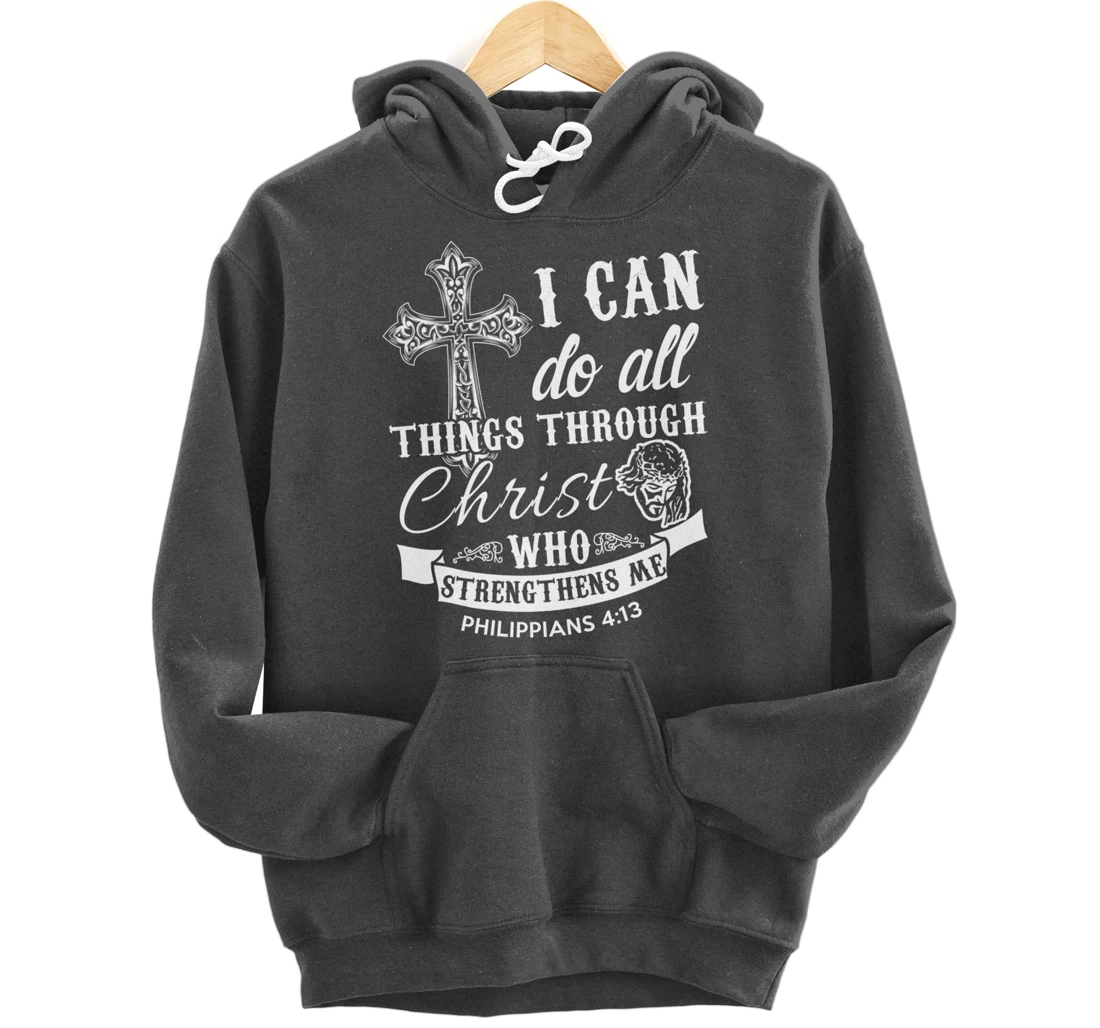 Christ Power Christian God Religious Pullover Hoodie