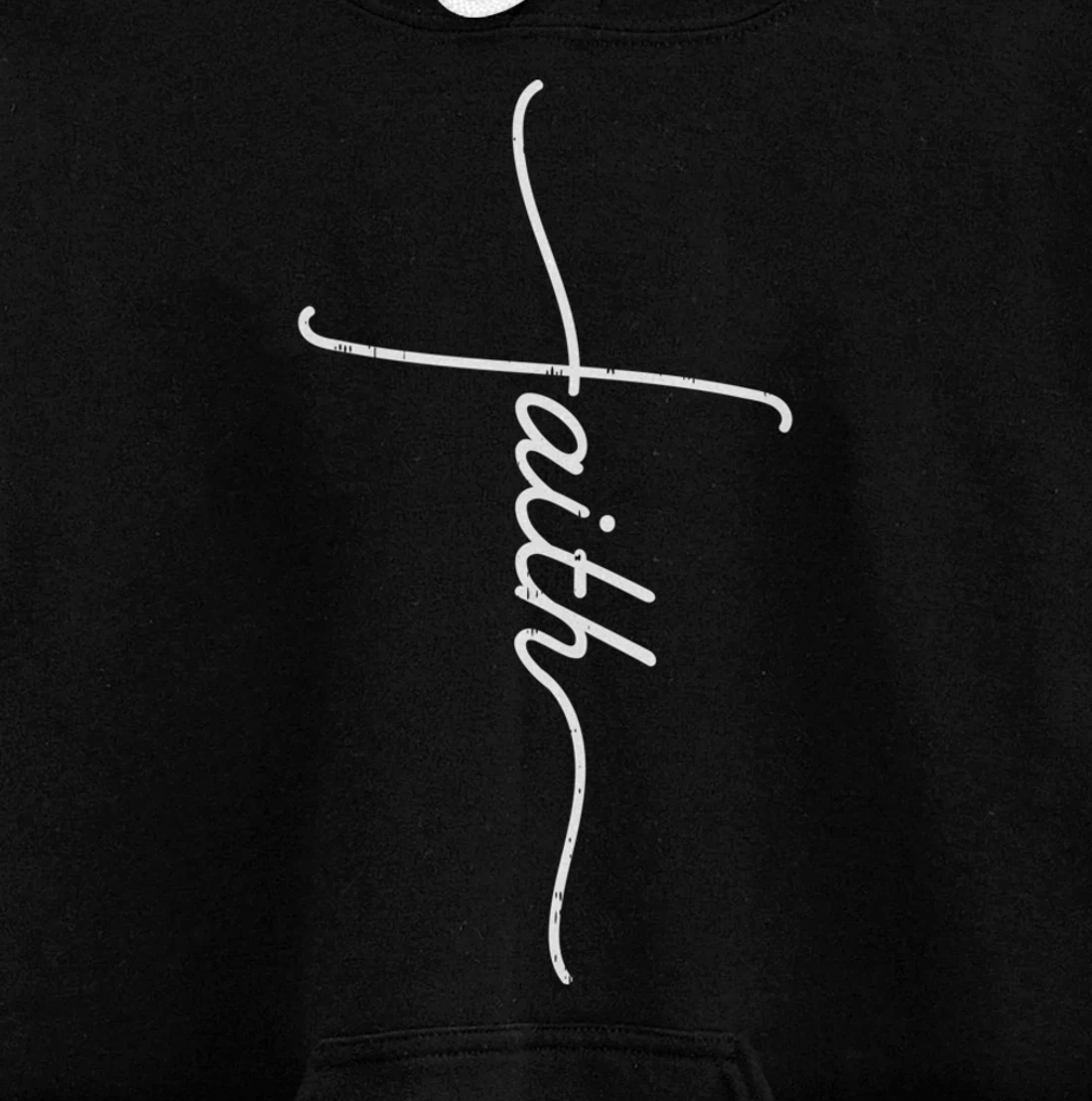 Faith Christian Cross Jesus Catholic Religion God Faith Gift Pullover Hoodie