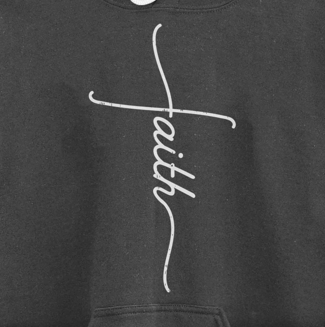 Faith Christian Cross Jesus Catholic Religion God Faith Gift Pullover Hoodie