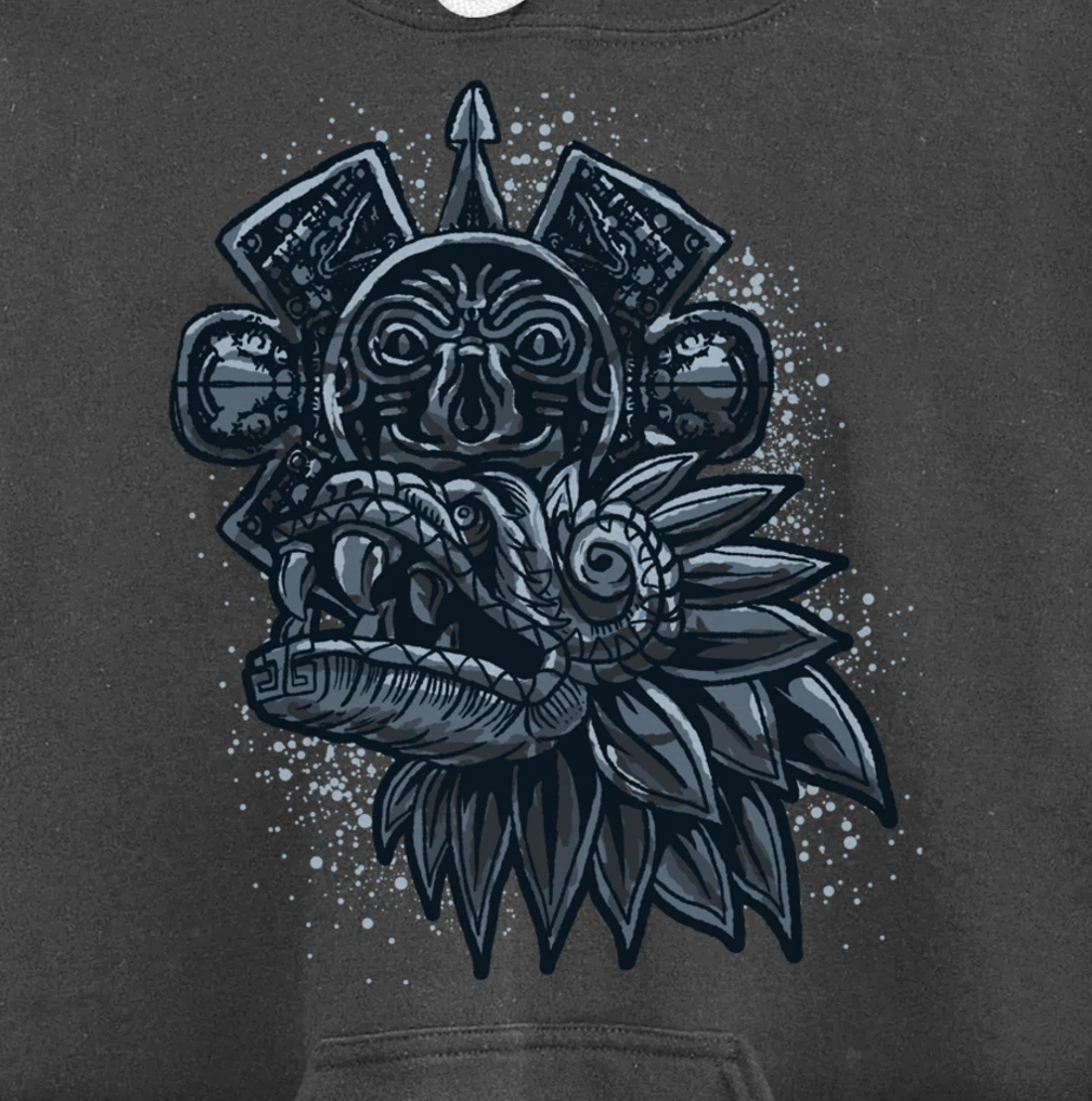 Aztec God Quetzalcoatl Cool Snake Dragon Inca Maya Gift Idea Pullover Hoodie