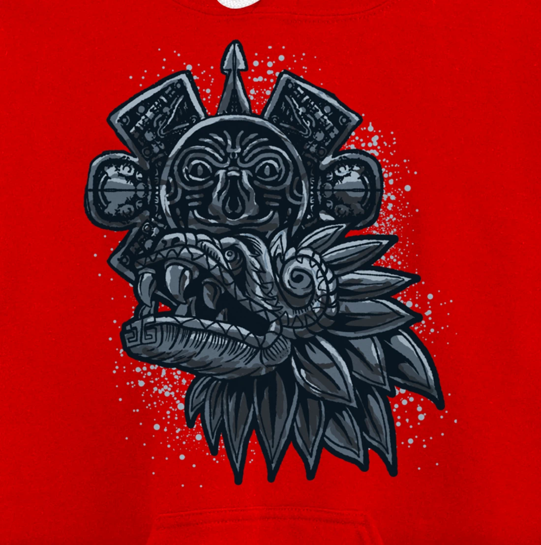 Aztec God Quetzalcoatl Cool Snake Dragon Inca Maya Gift Idea Pullover Hoodie