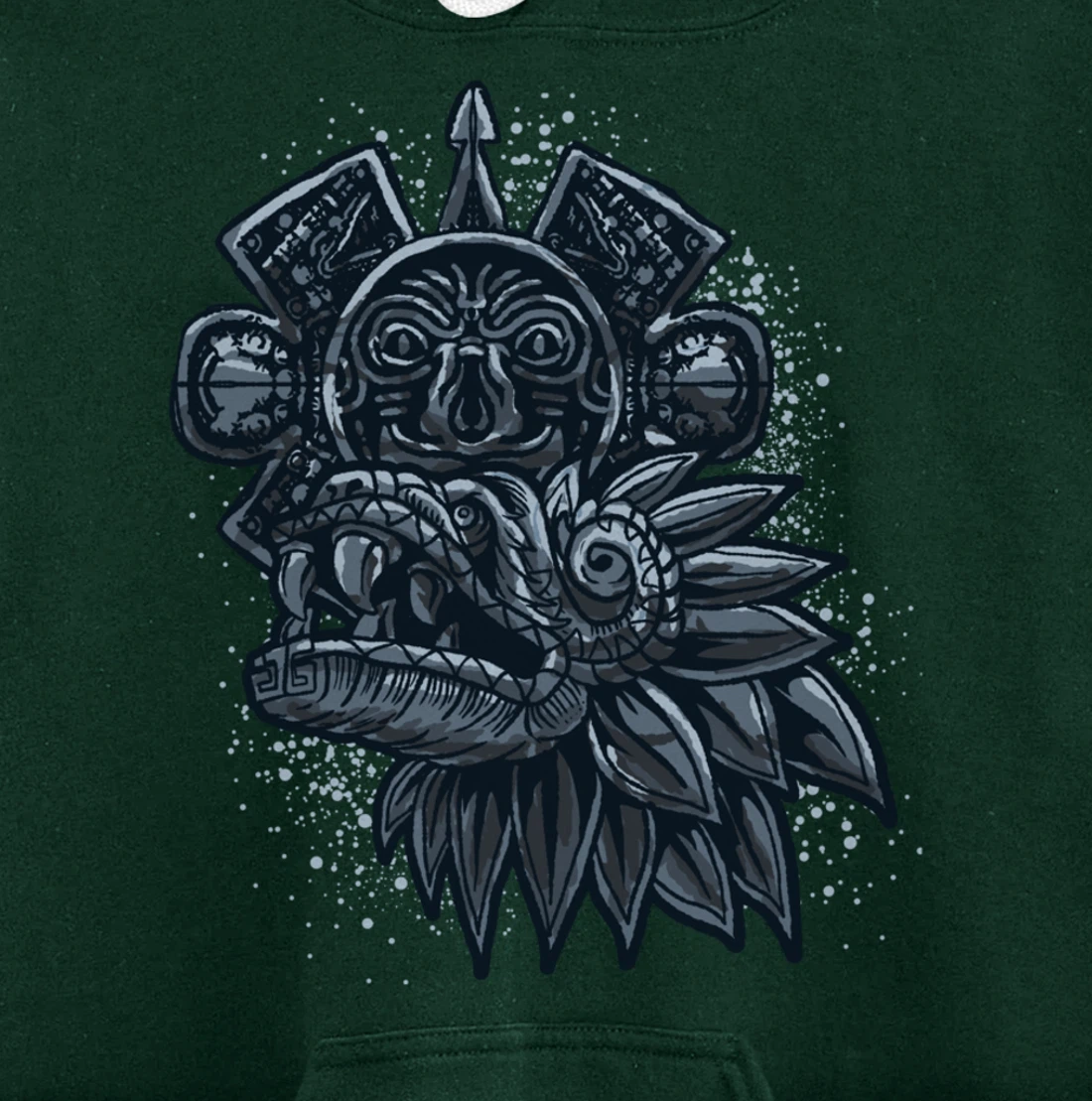 Aztec God Quetzalcoatl Cool Snake Dragon Inca Maya Gift Idea Pullover Hoodie