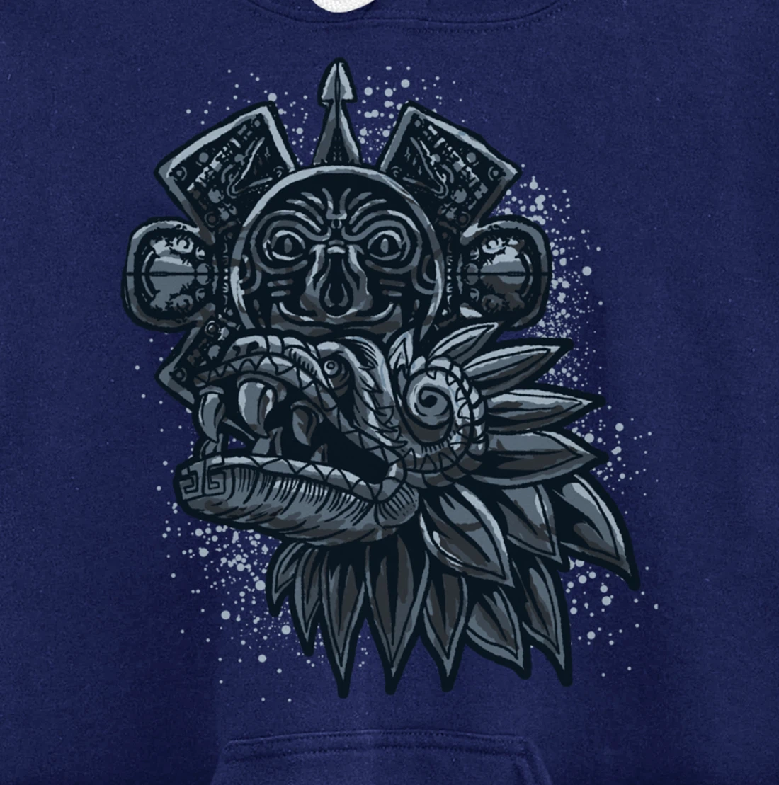 Aztec God Quetzalcoatl Cool Snake Dragon Inca Maya Gift Idea Pullover Hoodie