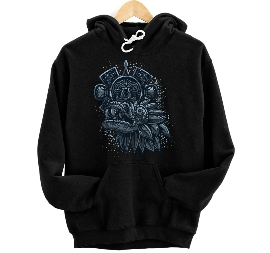 Aztec God Quetzalcoatl Cool Snake Dragon Inca Maya Gift Idea Pullover Hoodie