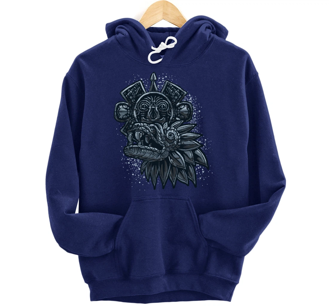 Aztec God Quetzalcoatl Cool Snake Dragon Inca Maya Gift Idea Pullover Hoodie