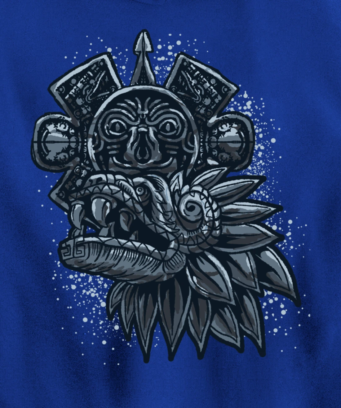 Aztec God Quetzalcoatl Cool Snake Dragon Inca Maya Gift Idea Pullover Hoodie