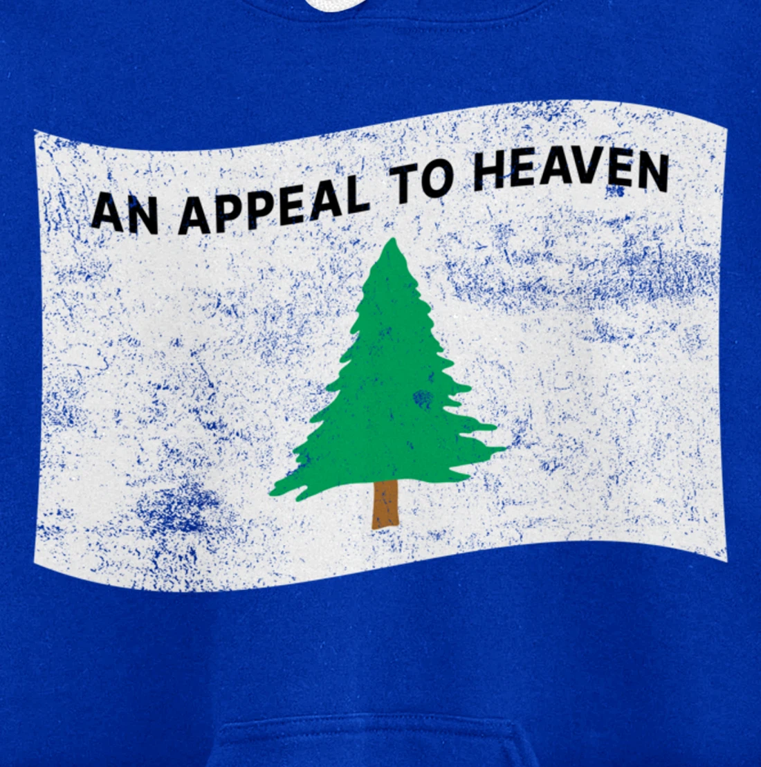 Pine Tree Flag An Appeal to Heaven God American USA Pullover Hoodie