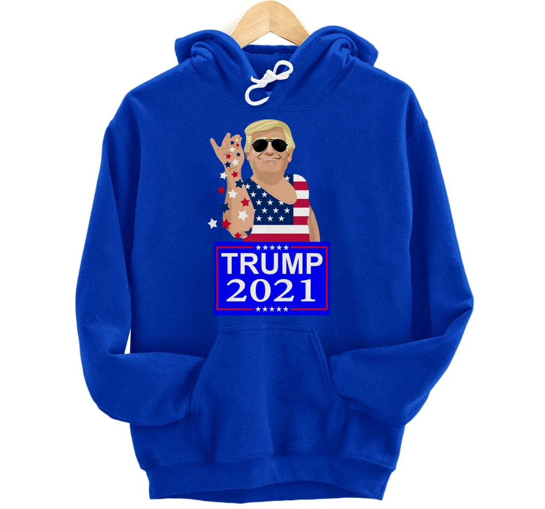 Trump 4 ever 2021 Election Pullover Hoodie