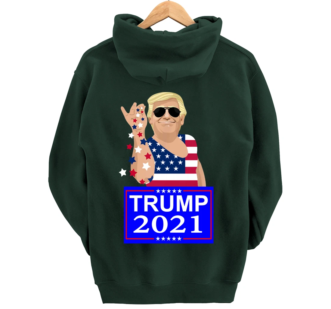 Trump 4 ever 2021 Election Pullover Hoodie