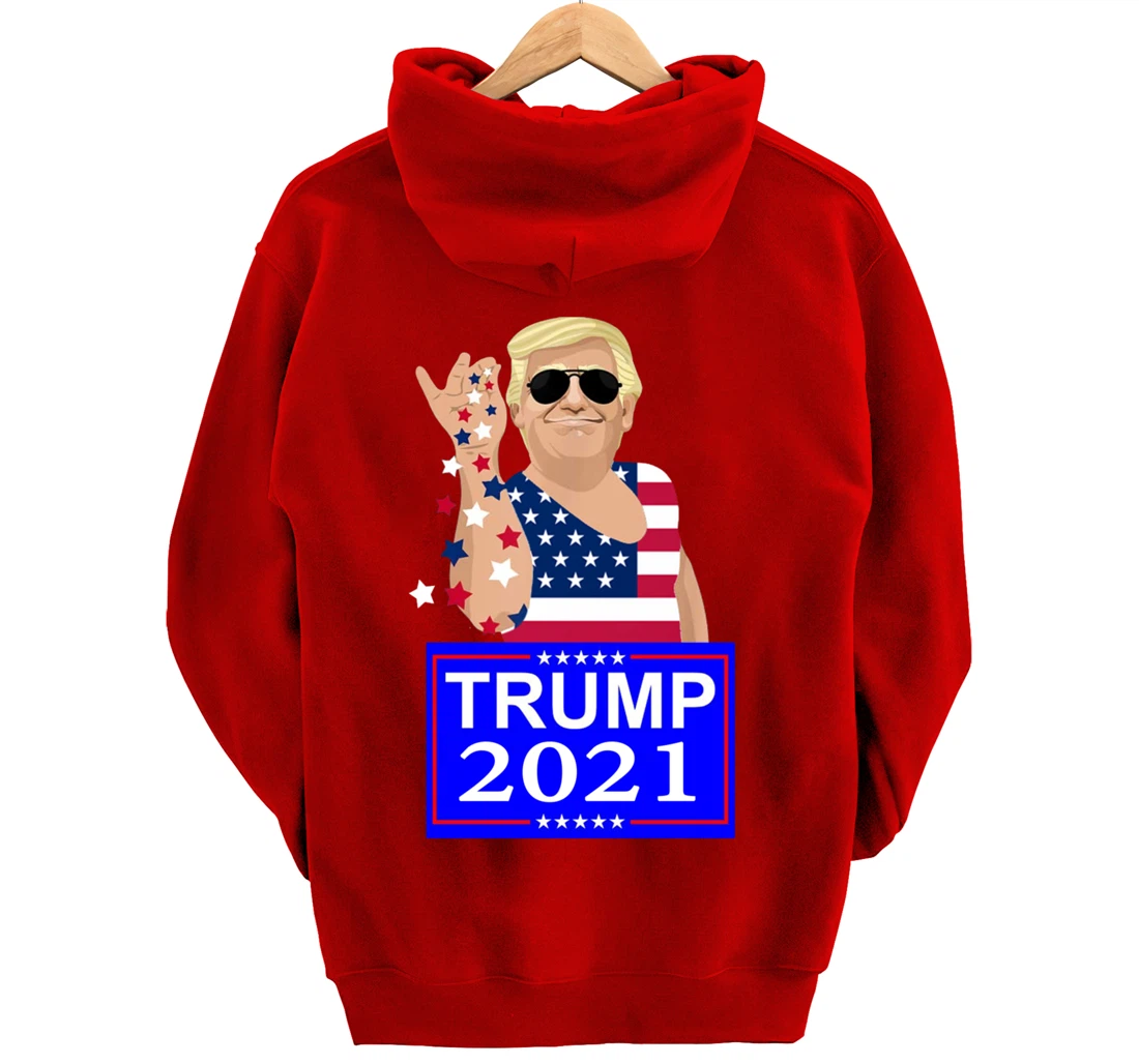 Trump 4 ever 2021 Election Pullover Hoodie