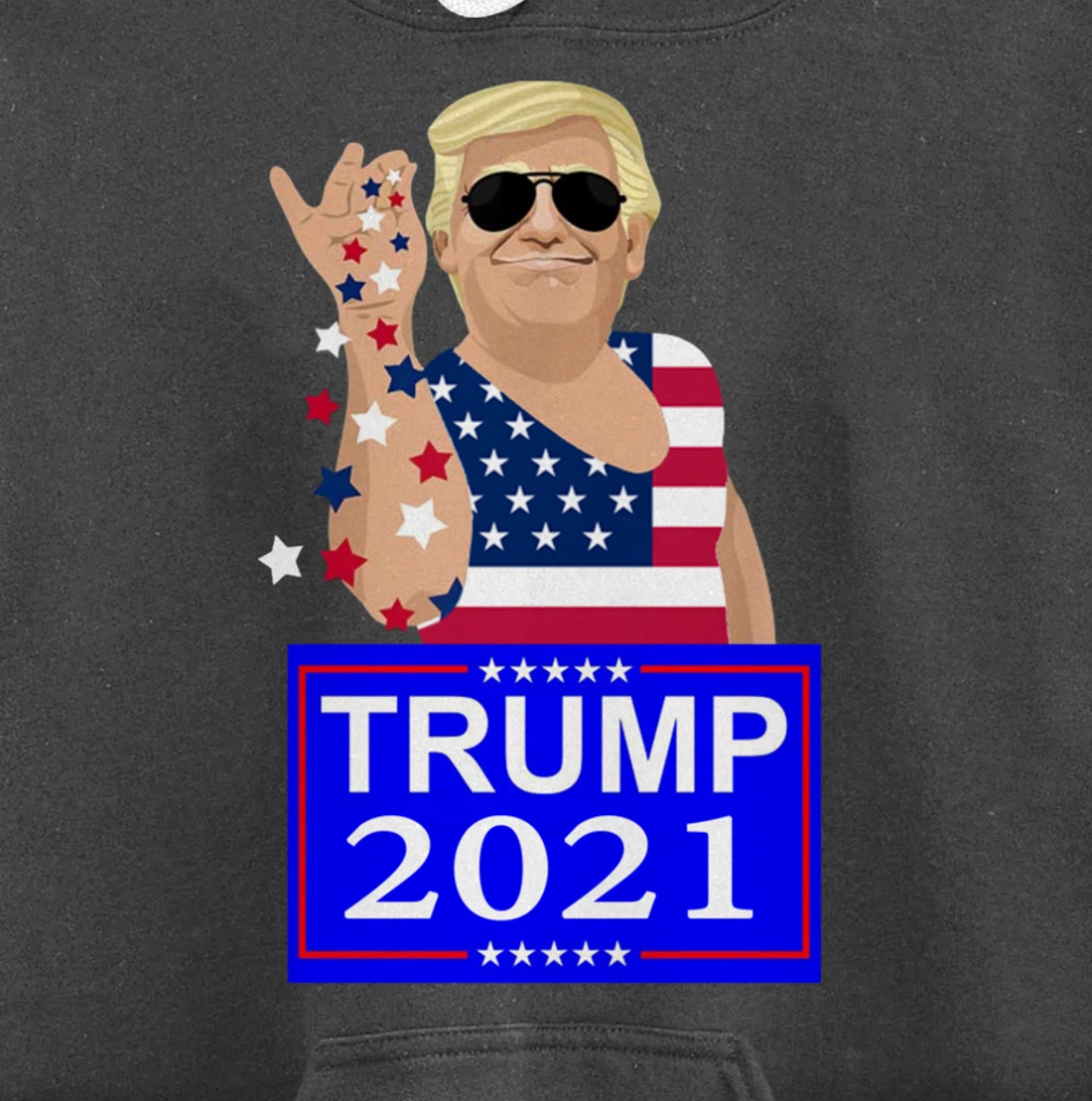 Trump 4 ever 2021 Election Pullover Hoodie