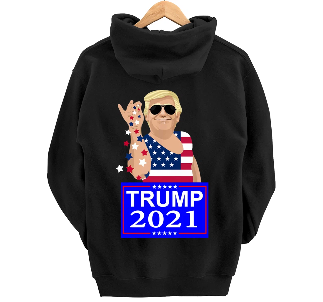Trump 4 ever 2021 Election Pullover Hoodie