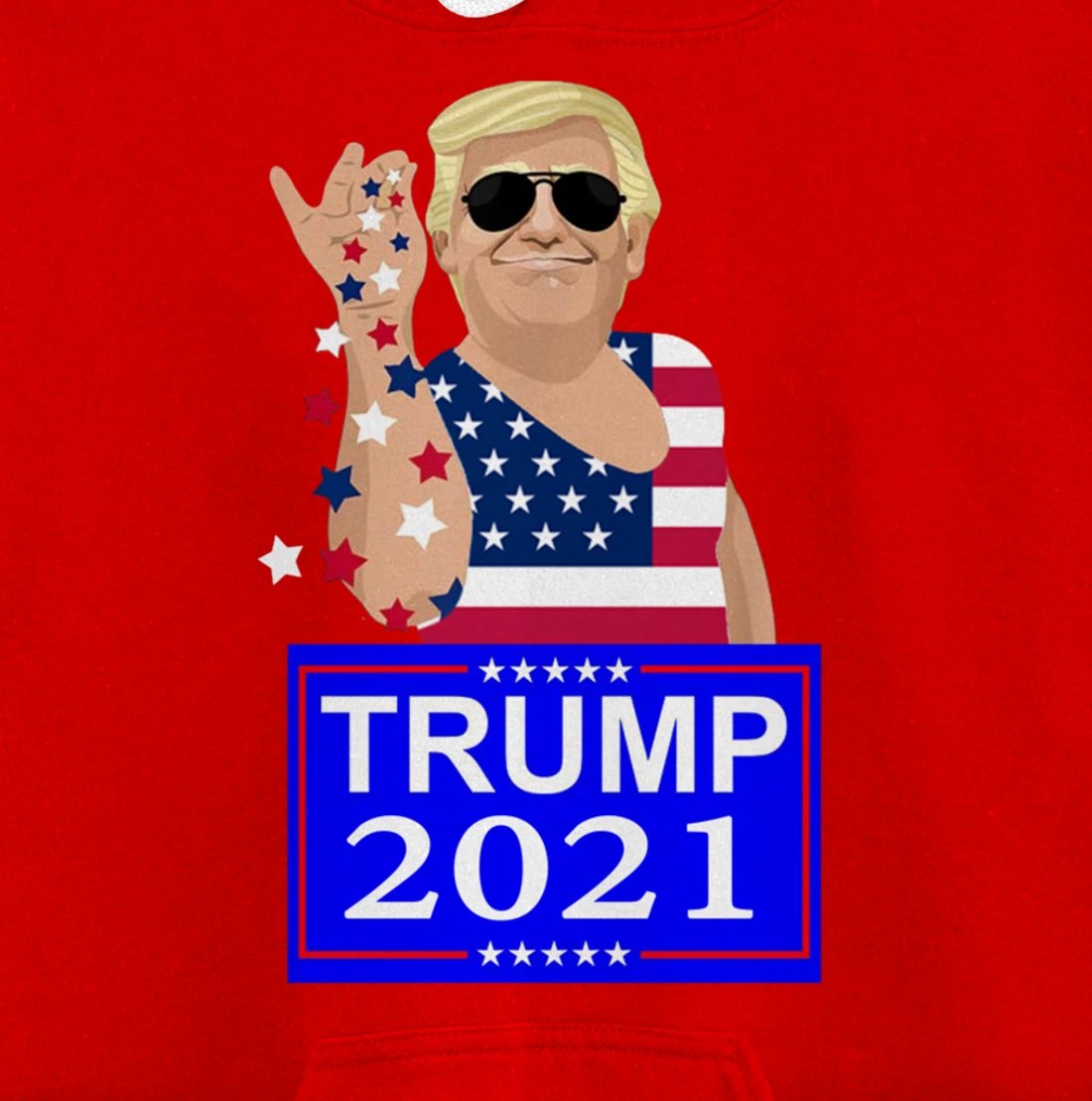 Trump 4 ever 2021 Election Pullover Hoodie