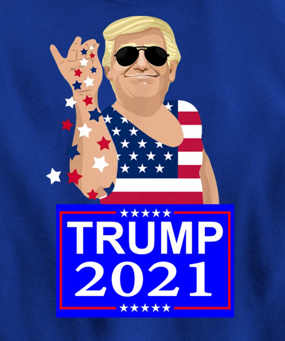 Trump 4 ever 2021 Election Pullover Hoodie