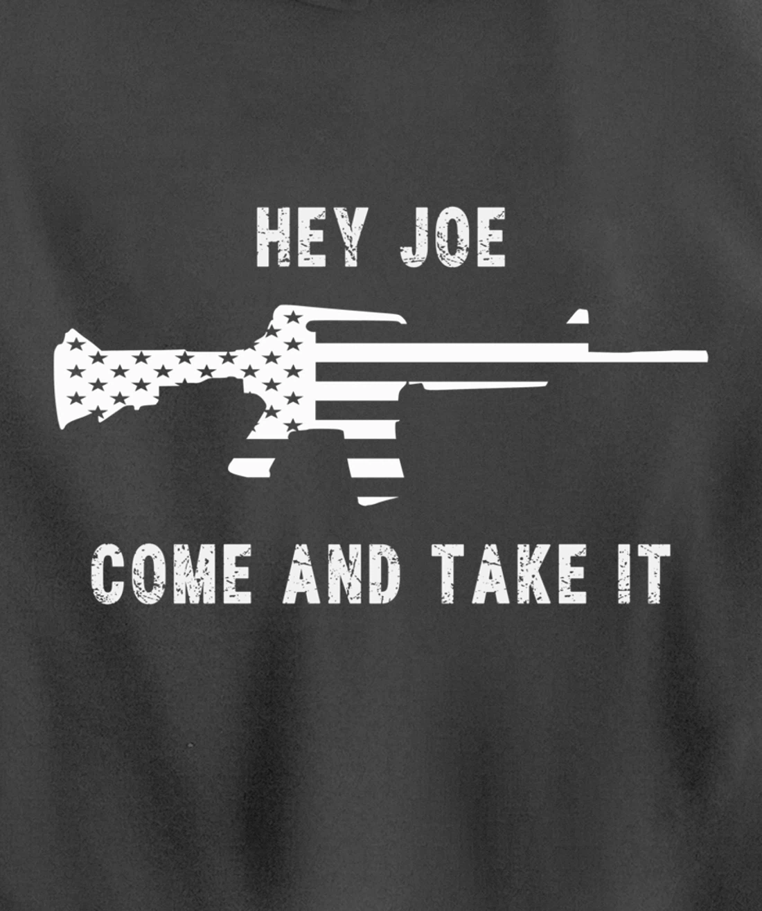 Hey Joe Come And Take It - 2nd Amendment - Trump - Biden Pullover Hoodie