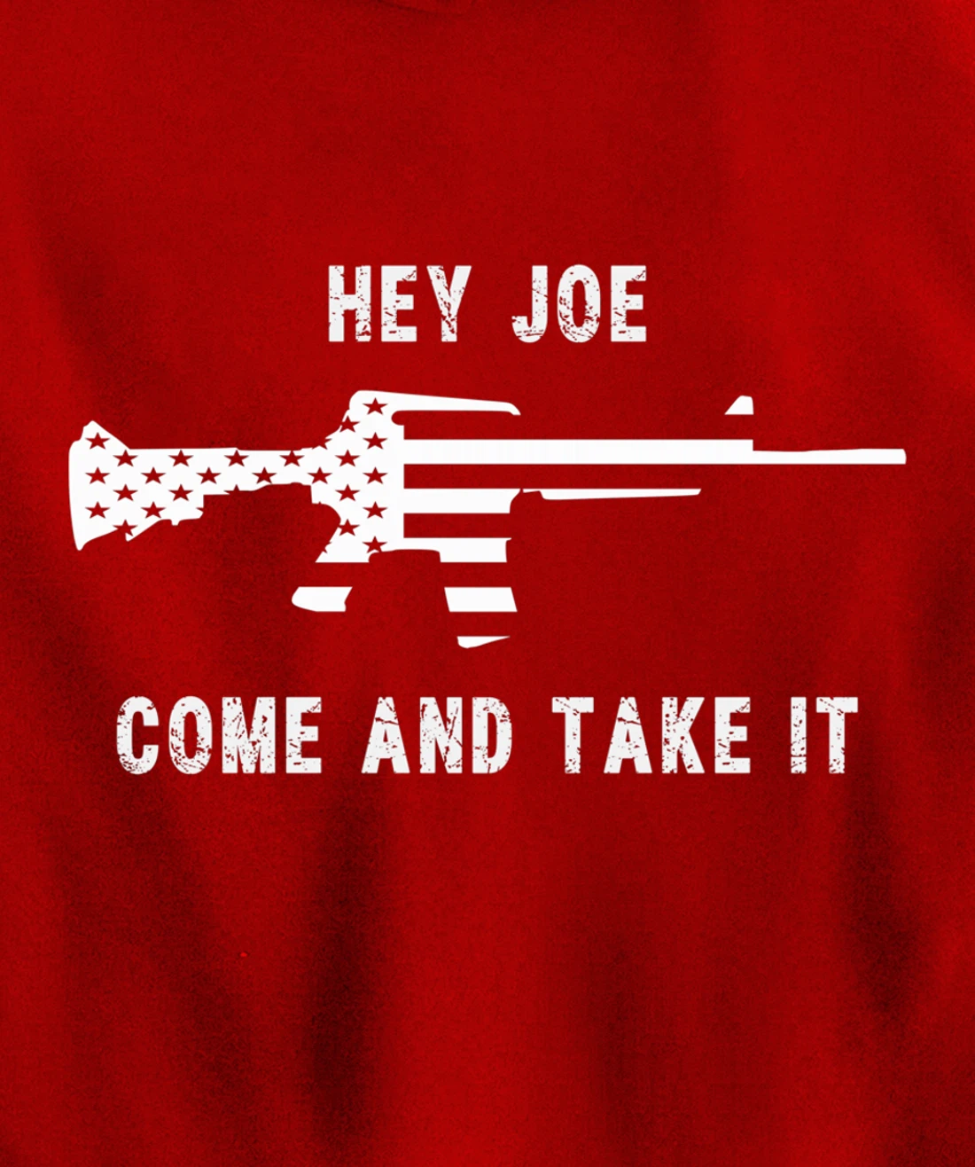 Hey Joe Come And Take It - 2nd Amendment - Trump - Biden Pullover Hoodie