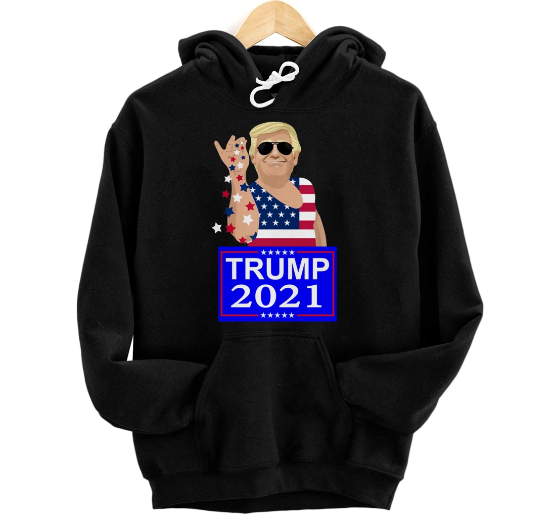 Trump 4 ever 2021 Election Pullover Hoodie