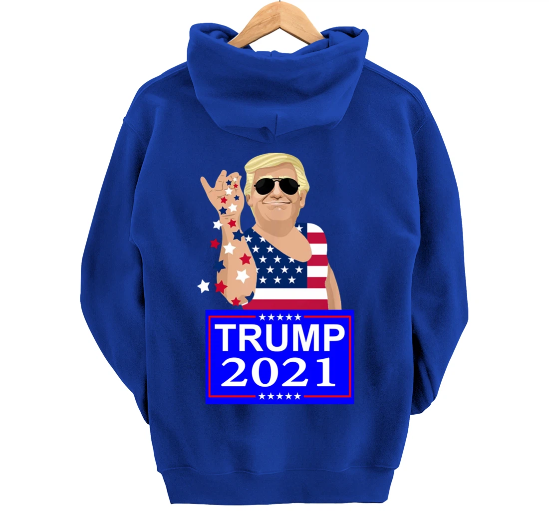 Trump 4 ever 2021 Election Pullover Hoodie