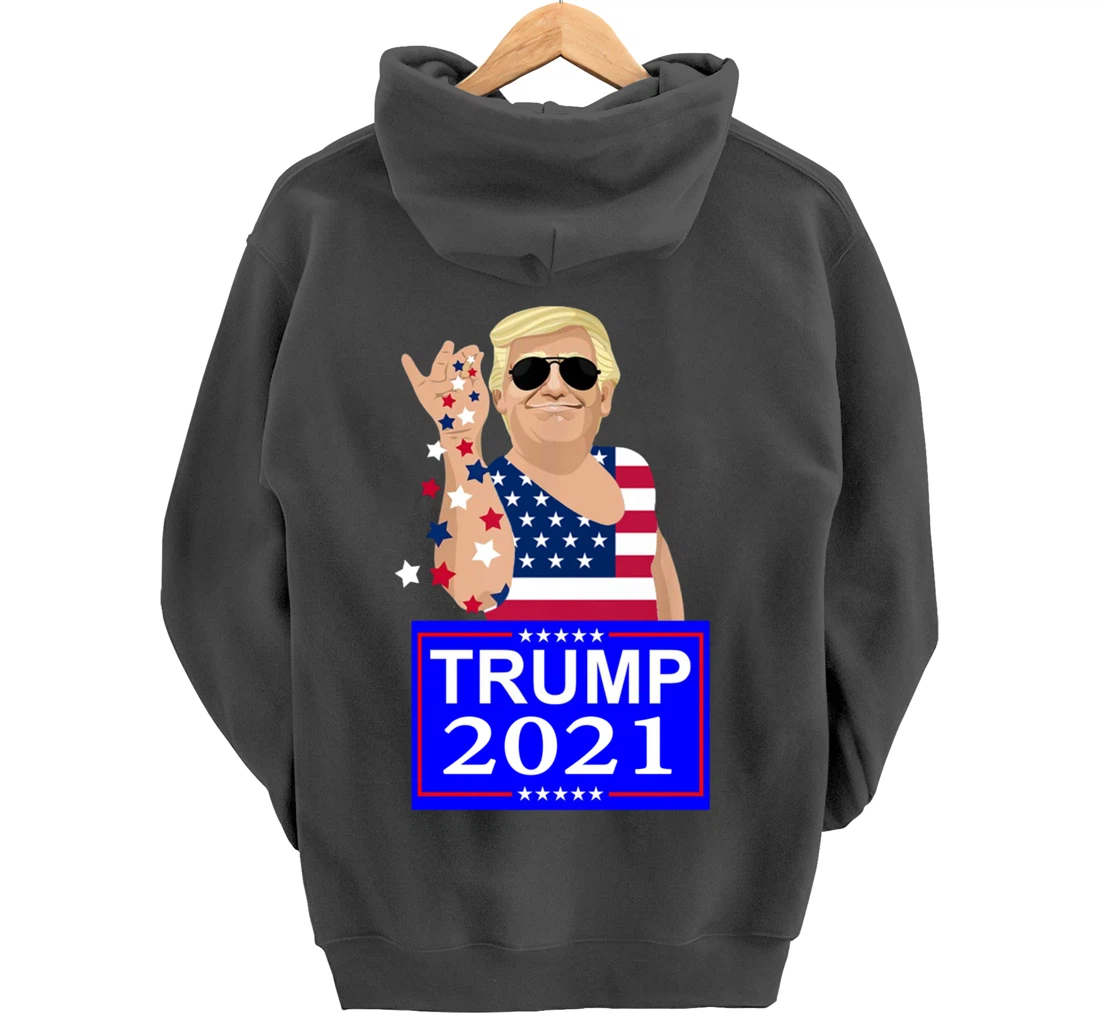 Trump 4 ever 2021 Election Pullover Hoodie