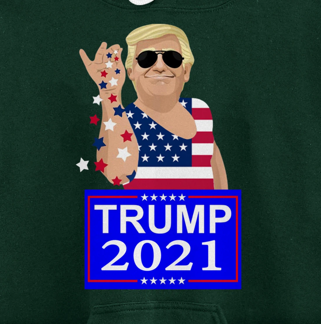 Trump 4 ever 2021 Election Pullover Hoodie
